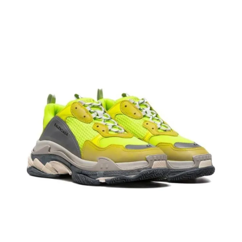 Balenciaga Triple S Sneakers 'Fluorescent Green'-3