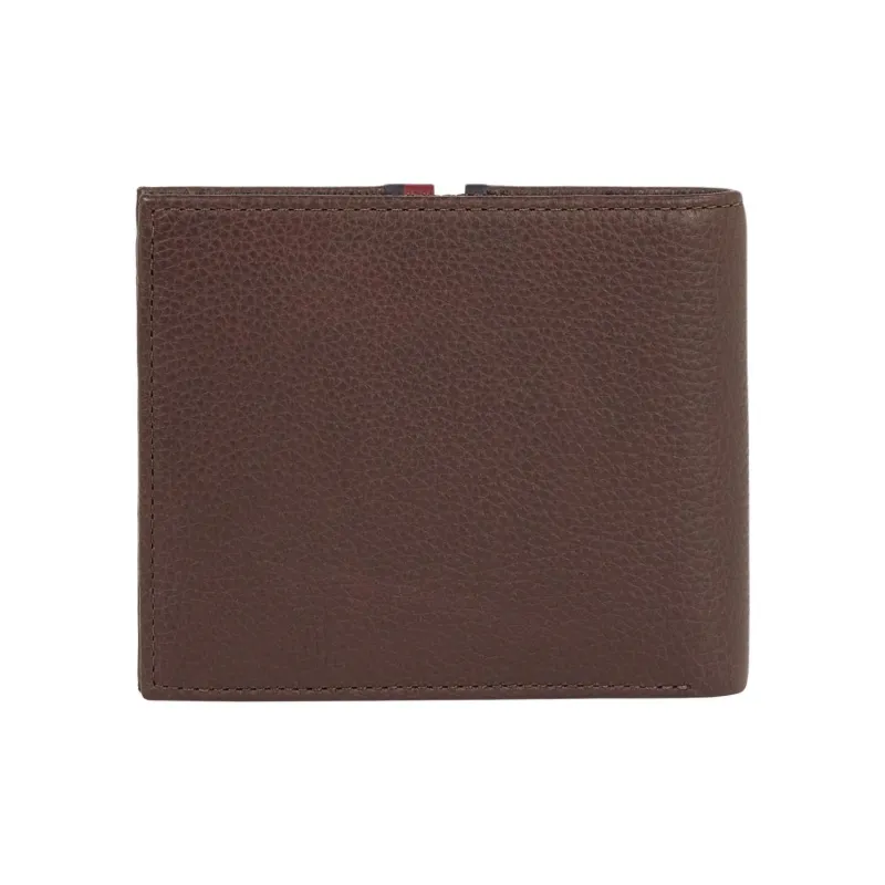 Tommy Hilfiger Leather Wallet Regular Men's Coffee-1