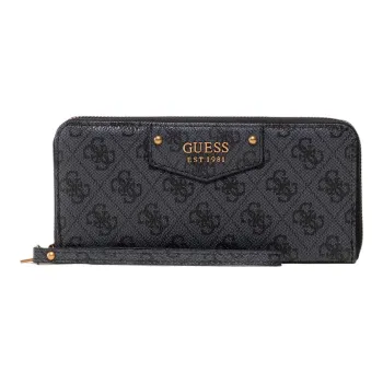 GUESS Polyurethane Wallet Women's Gray