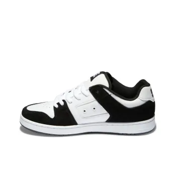 DC Shoes Anti Slip Wear Resistant Low Top Skateboard Shoes Men's Black White