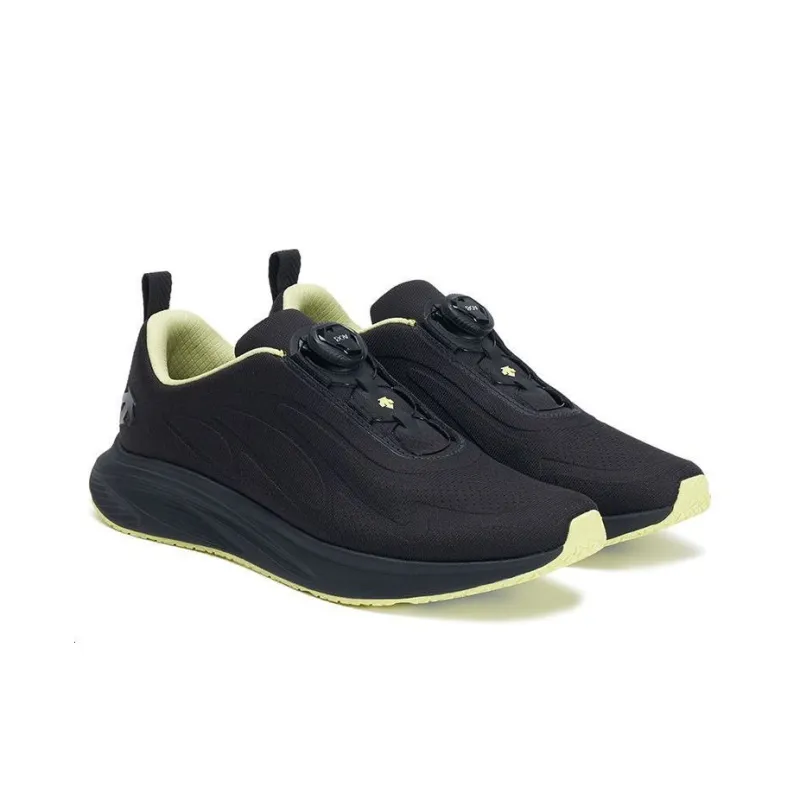 DESCENTE Enerzite Cushioning And Breathable Low Top Casual Running Shoes Women's Black-2