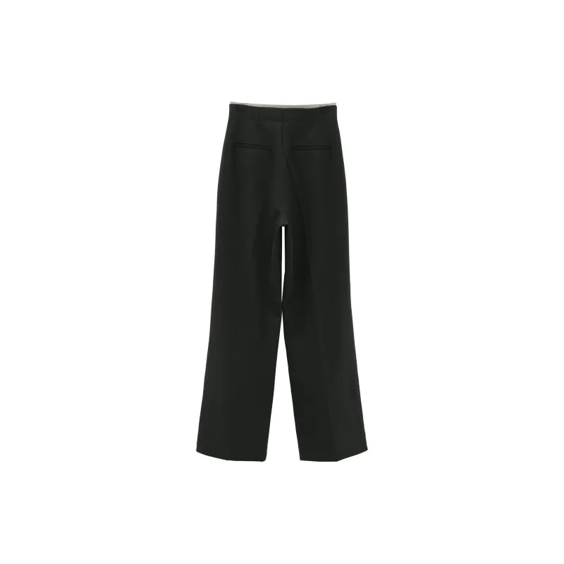 Fstudio Spring And Autumn Casual Suit Trouser Women's Gray-1