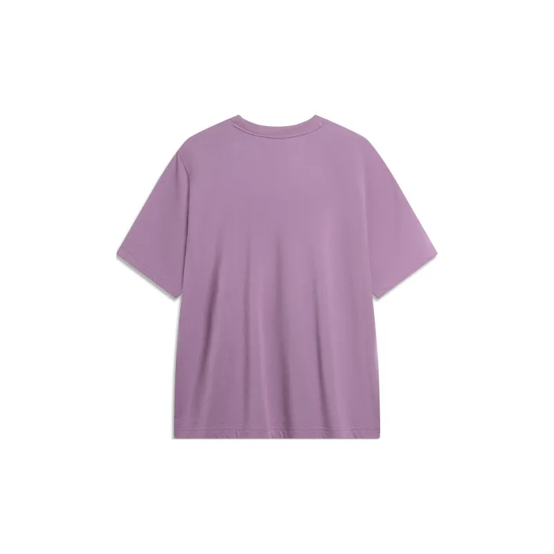 LiNing T Shirt Men's Purple Bamboo-1