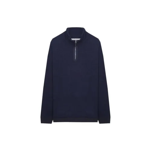 White Mountaineering Sweaters Men Navy Blue