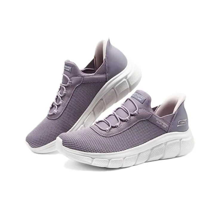 Skechers Knitted Running Shoes 'Qual' Women's-1