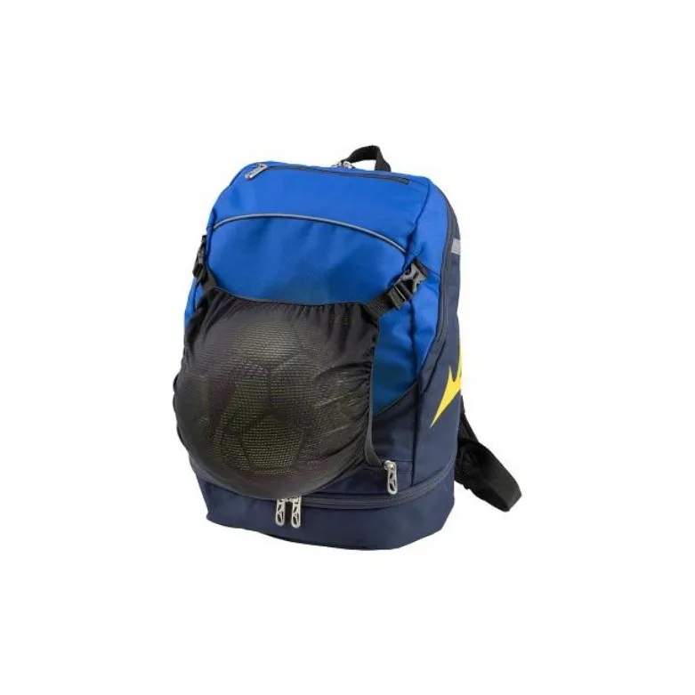Mizuno Polyester Backpack Unisex Blue & Marine Blue-2