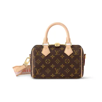 LOUIS VUITTON Speedy Bandouliere 20 Pink/Orange