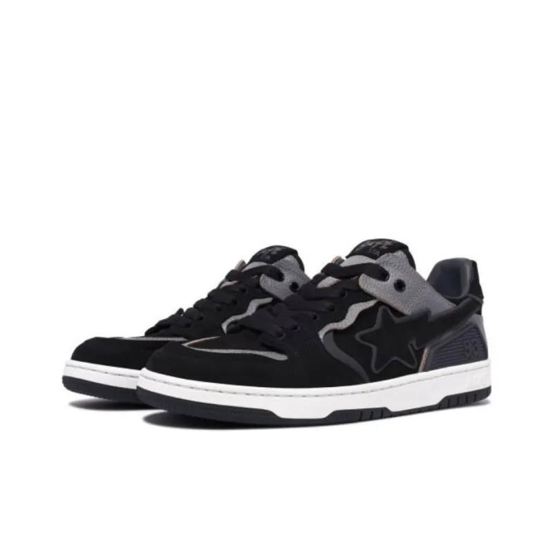 BAPE A BATHING APE Sk8 Sta #6 Black-6