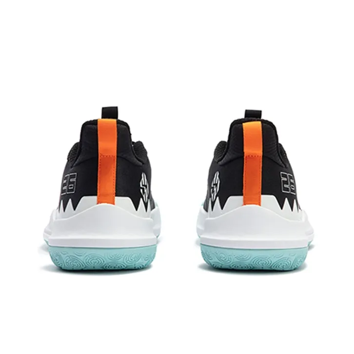 361° DVD Team Basketball Shoes Men Low Top Black/White-3
