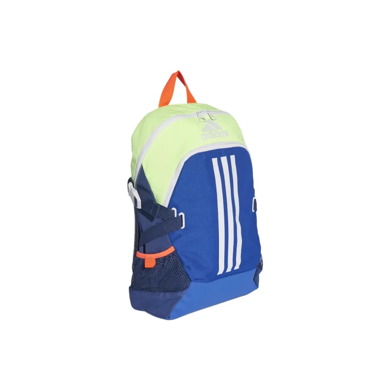 Adidas Polyester Backpack Regular Unisex Royal Blue With Signal Green Accents-1