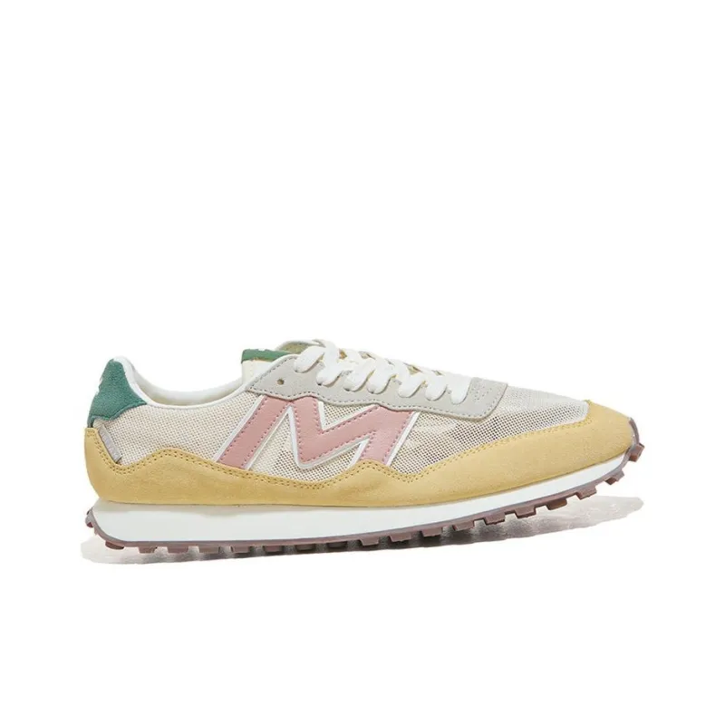 BLU MALI Anti Slip Wear Resistant Low Top Casual Shoes Unisex Beige Yellow-1