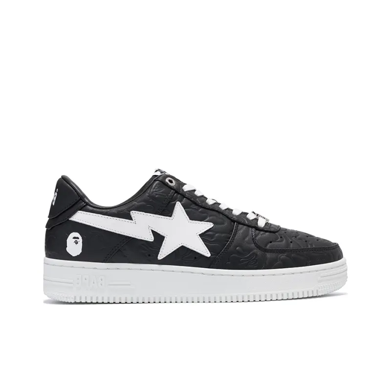 BAPE A BATHING APE Bape Sta Low #3 Line Camo Black-1