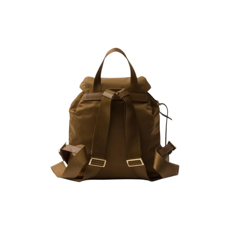 PRADA Re-Nylon Fabric Backpack Small Size Women's Khaki Green-2