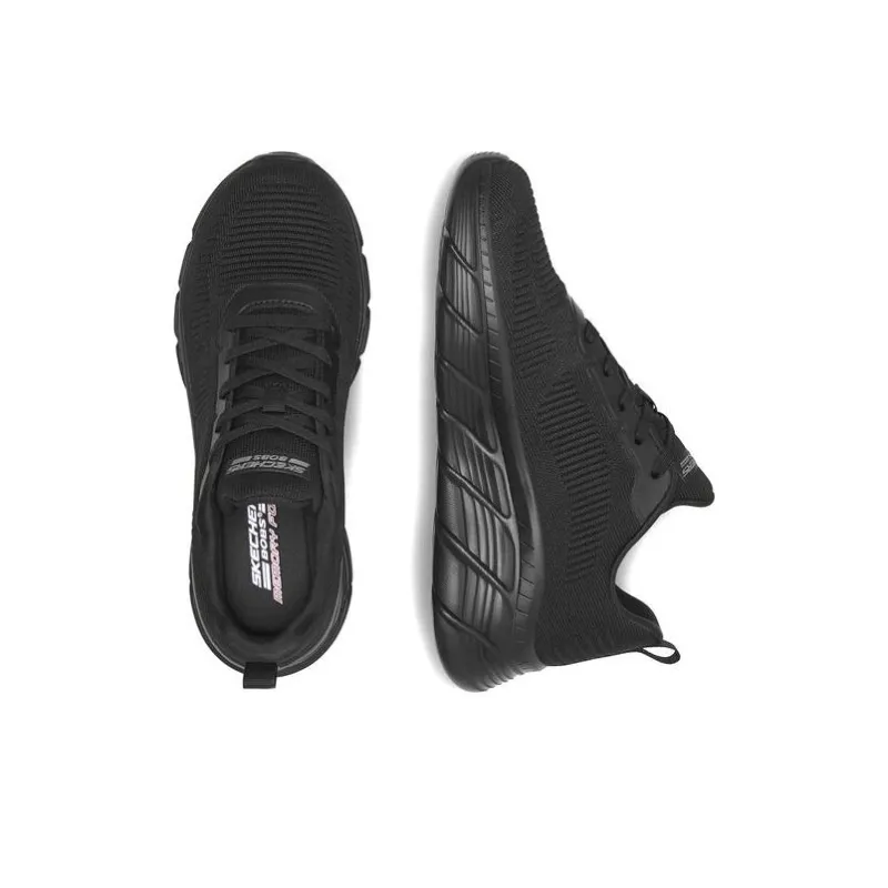 Skechers BOBS B FLEX HI Abrasion Resistant Low Top Casual Shoes Women's Black-2