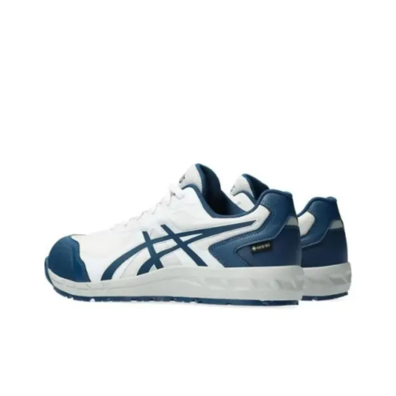 Asics Winjob Cushioning, Wear Resistant Low Top Casual Shoes Unisex White Blue-2