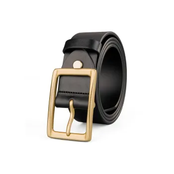 Cows Reign Single Layer Top Grain Cow Leather Leather Belts Men's Width 3.7CM