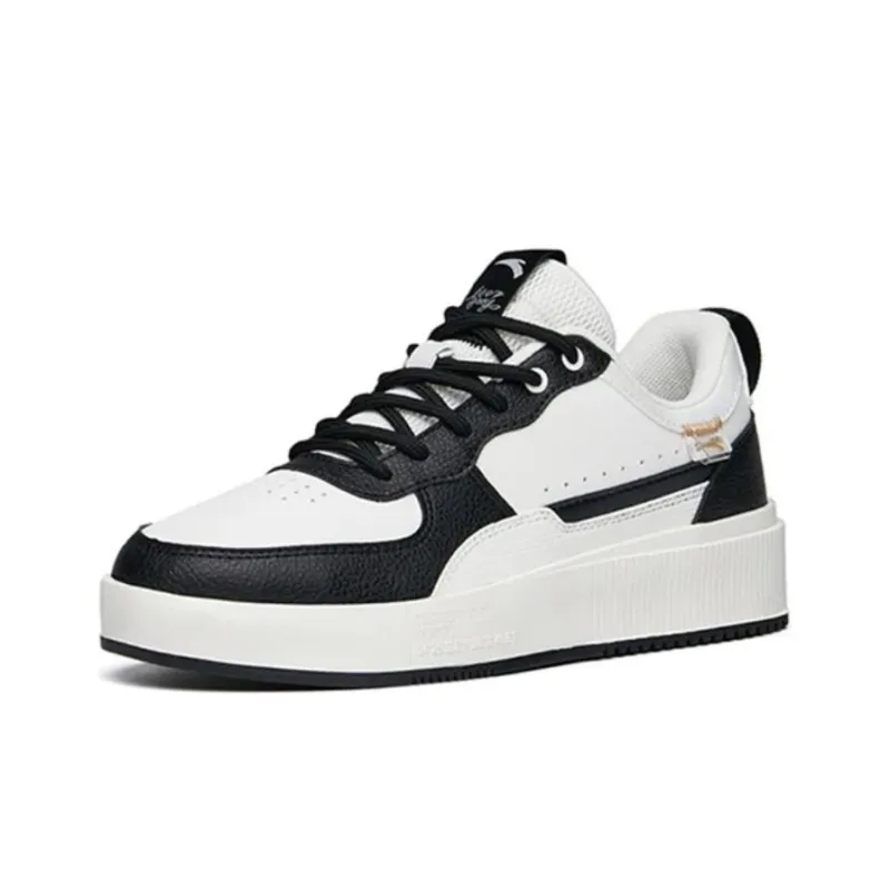 ANTA Women's Milk-in-Water Skate 'White Black'-2