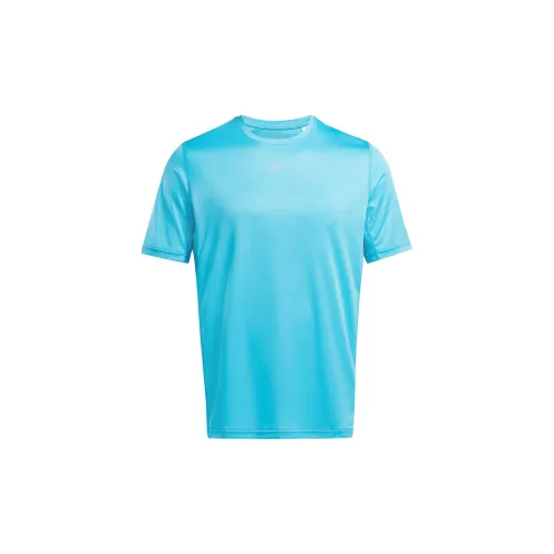 Reebok T-Shirts Men Turquoise Blue