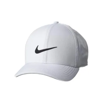 Nike Polyester Polyester Spandex Baseball Caps Unisex White