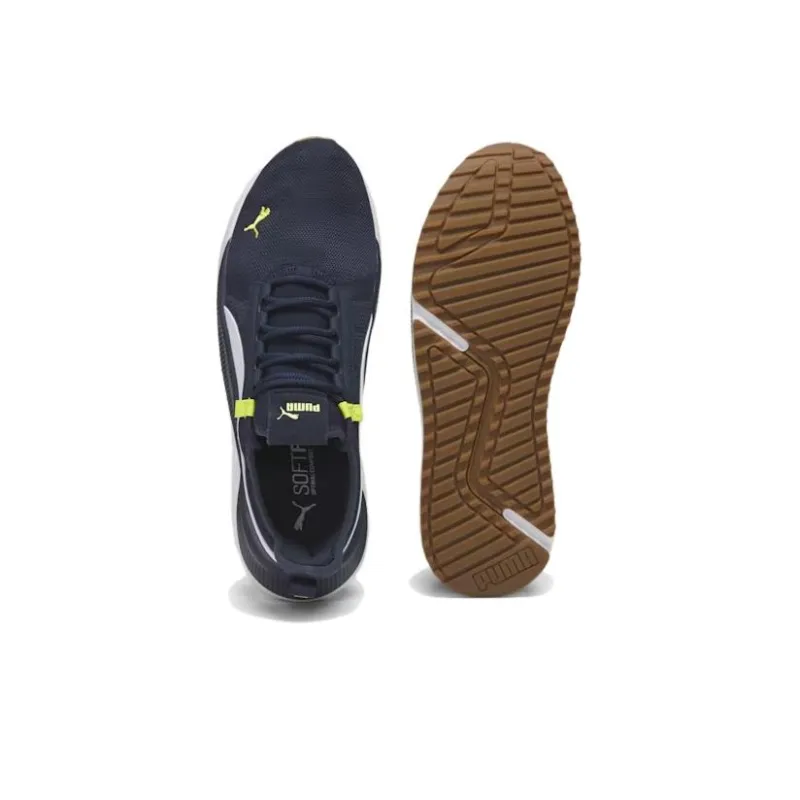 PUMA Pacer Future Street Plus Cushioning Wear-Resistant Low-Top Running Shoes Men's Black-3