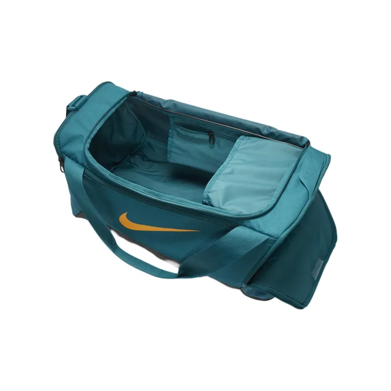 Nike Polyester One Shoulder Crossbody Gym Bag Small Size Unisex Geode Teal & Black-3