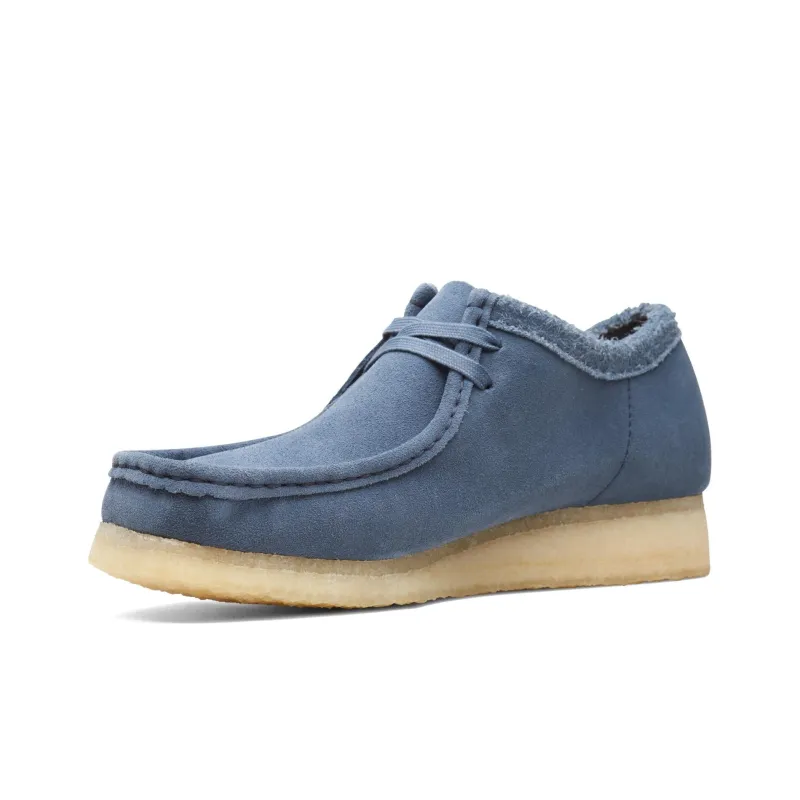 Clarks Originals Wallabee Blue Suede-3