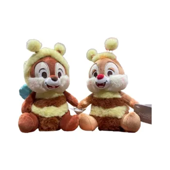 Disney Miyu Potpourri Chip 'N Dale Bee Dolls Plush Doll Small Size Tall