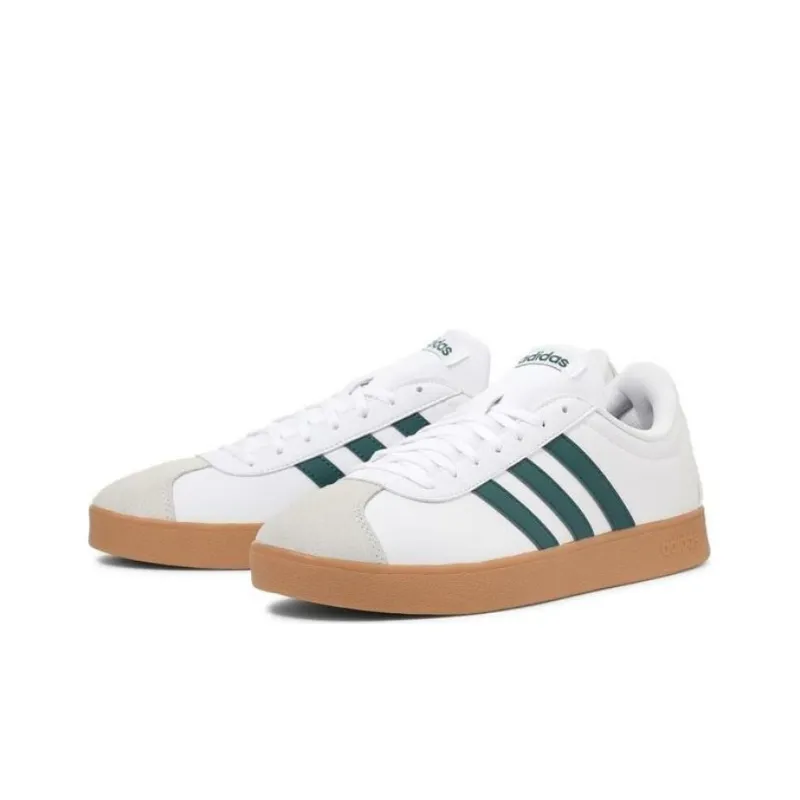Adidas Court Vl Base 'White Green Tan'-2