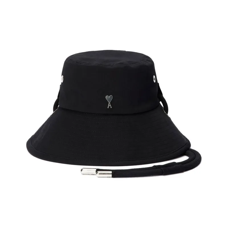 AMIPARIS Bucket Hats Men's Black-0