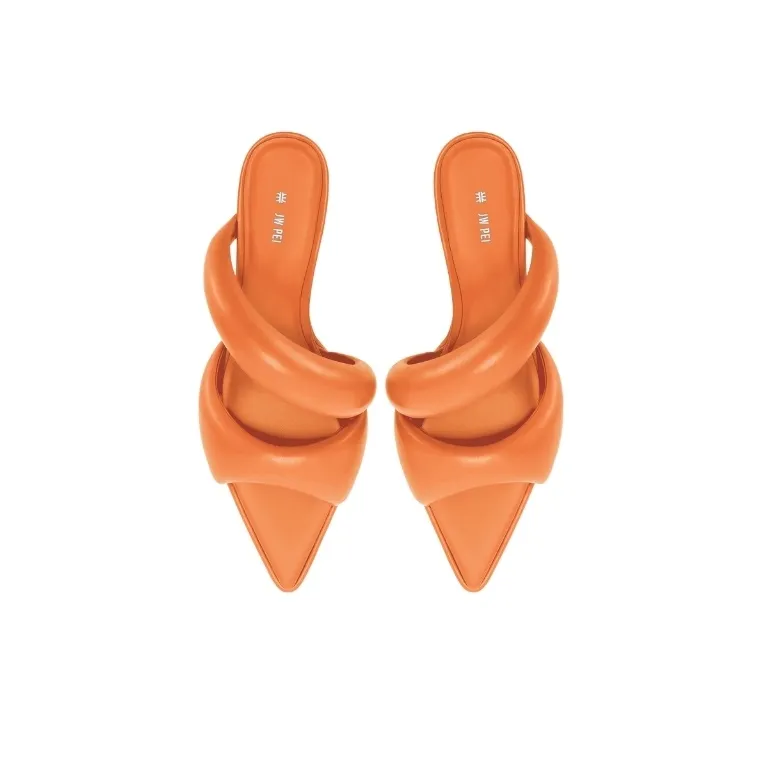 JW PEI Kitten-heel Leather Mules-33