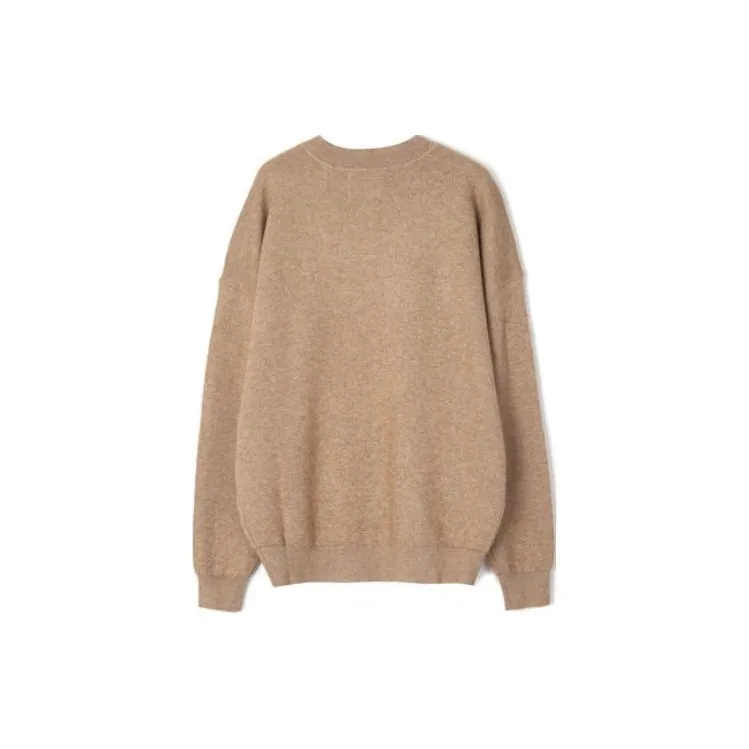 ISABEL MARANT Logo Intarsia Knitted Crewneck Jumper-1