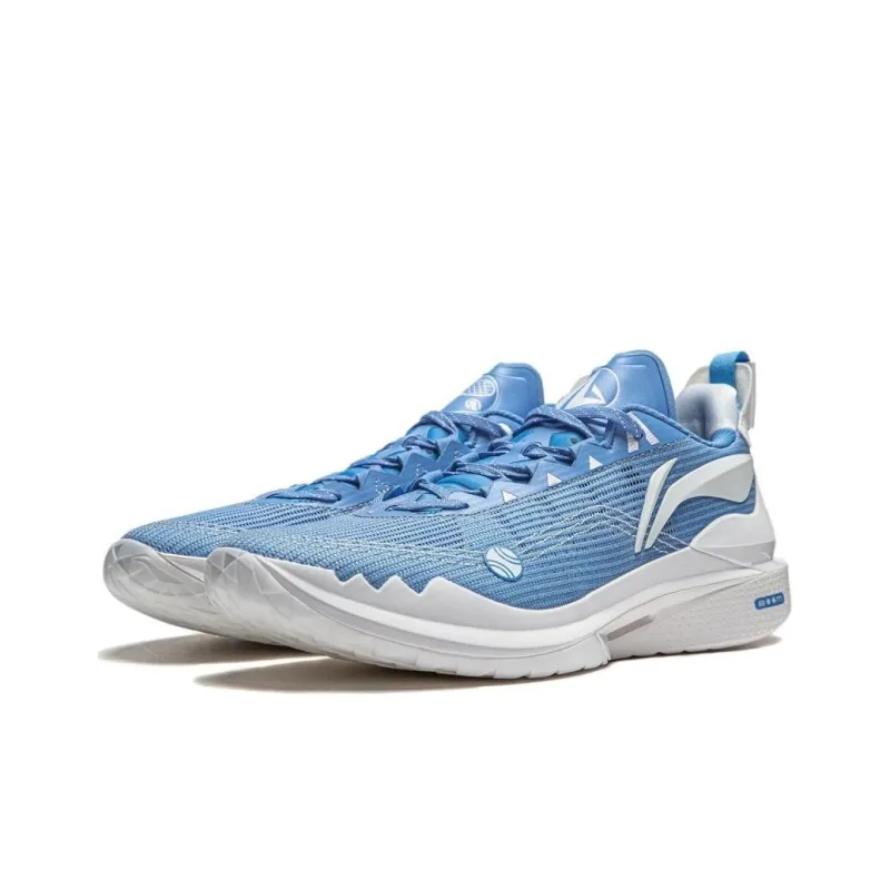 LINING JB2 Basketball Shoes Men Low Top Blue-2