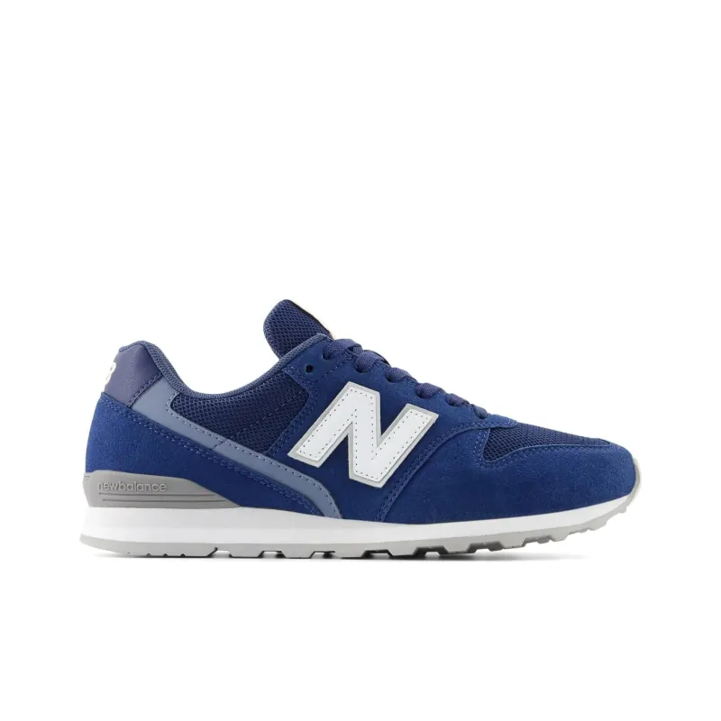 New Balance NB 996 Cushioning Wear Resistant Low Top Running Shoes Women's Blue White-1