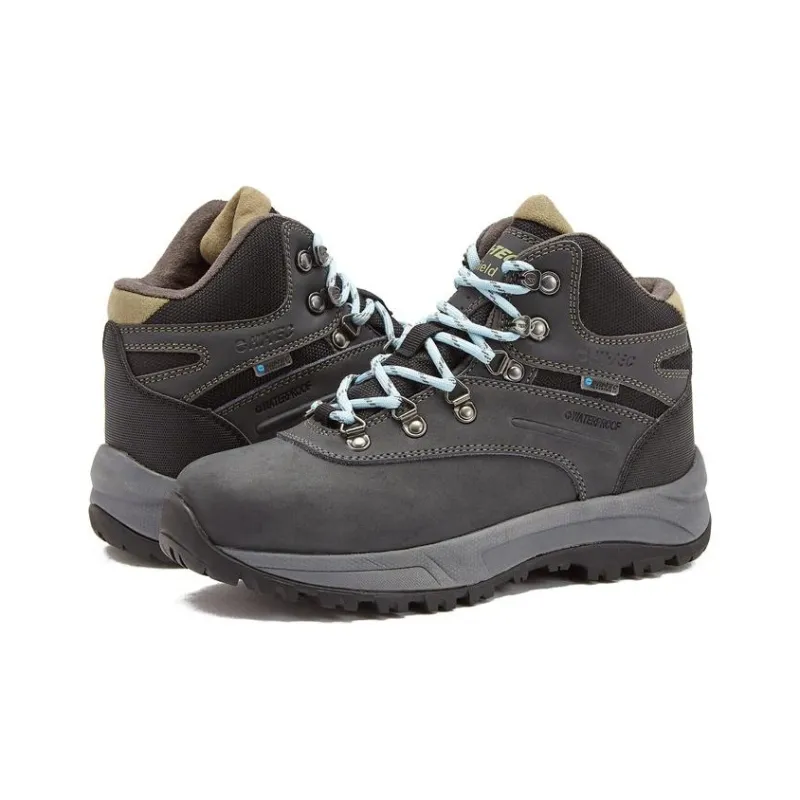 HI-TEC Altitude 6 Anti-Slip Wear-Resistant High-Top Outdoor Shoes Women's Dark Gray-2
