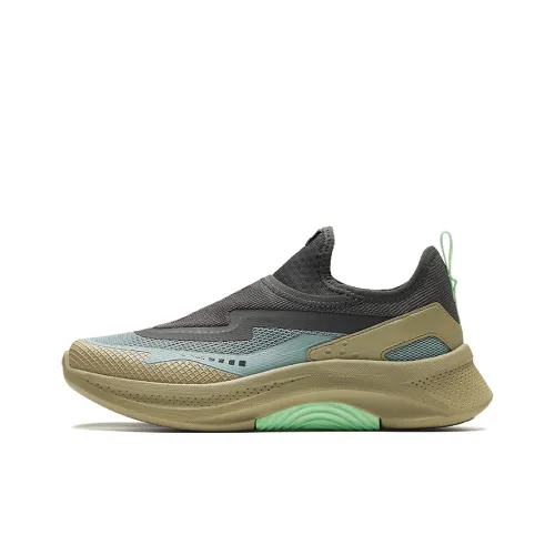 ANTA Variety Training Collection Training Shoes Women's Low-Top Castle Gray/Fish Eye Blue/Amber Yellow