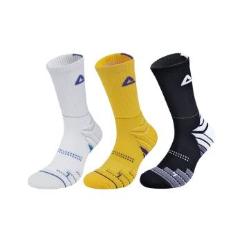 PEAK Basketball Socks Unisex 3 Pack