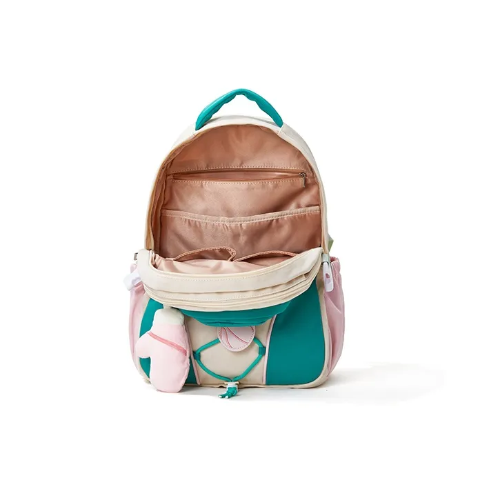 Sound For Life Fabric Laptop Backpack Large Size Women's Multicolor-3
