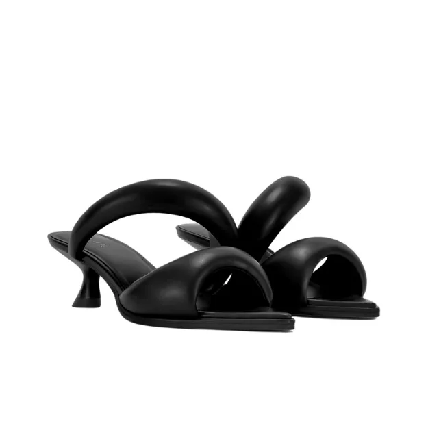 JW PEI Kitten-heel Leather Mules-6