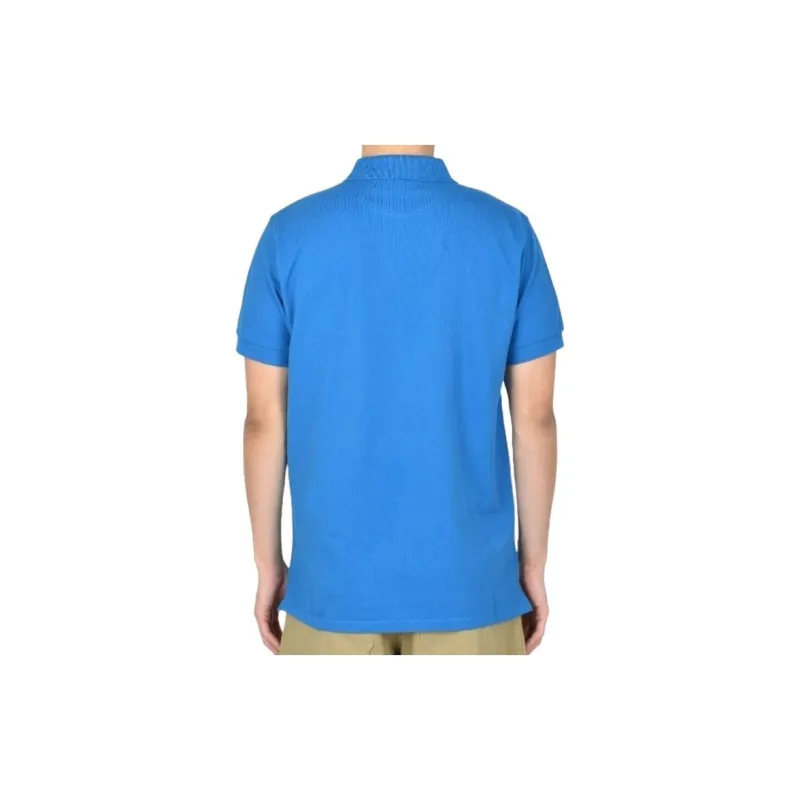 BALLY Logo embroidered Organic Cotton Polo Shirt-1