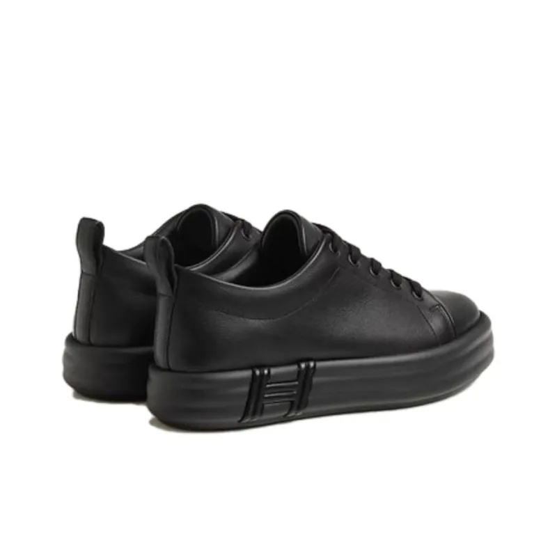 HERMES Happy Low-Top Casual Shoes Women's Black-4