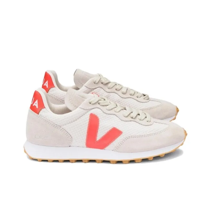 VEJA Rio Branco Hexamesh 'Gravel Orange Fluo'-2