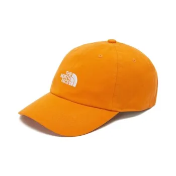 THE NORTH FACE Cotton Baseball Caps Unisex Orange/Grey/White/Black