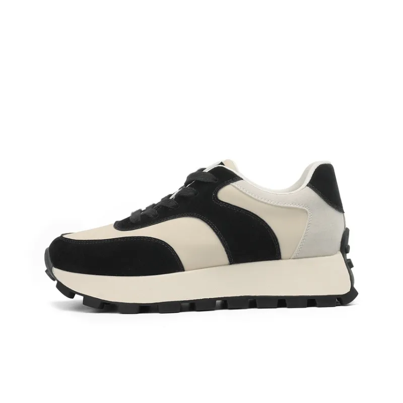 JOSINY Casual Shoes Women's Low Top Black/Khaki-1