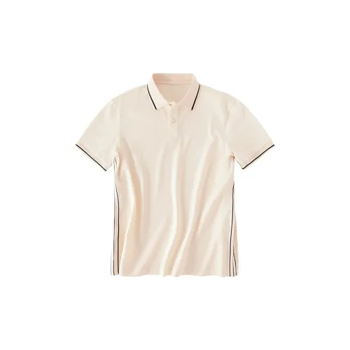 Mr.Bu Polo Shirts Men Sea Shell Apricot