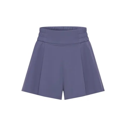 DESCENTE X MIKA NINAGAWA Casual Shorts Women's DB-DARK BLUE