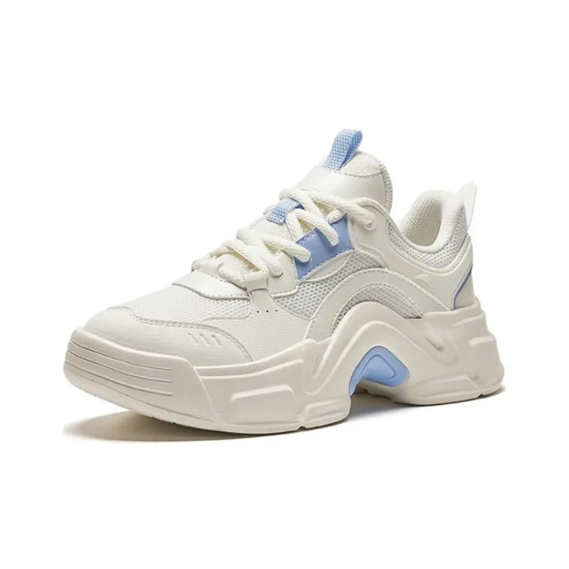 Anta Low Top Casual Shoes Women's White Blue-1