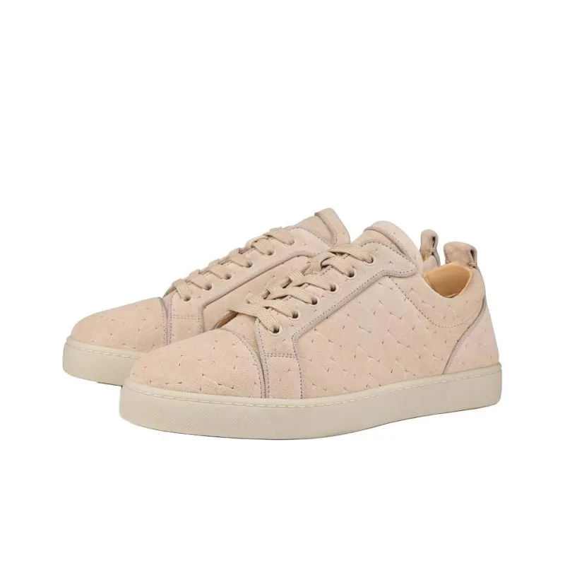 CL LUBOTING Louis Junior Low Top Skateboard Shoes Men's Apricot-2