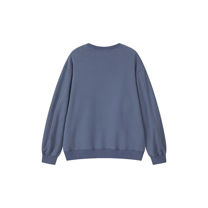 YOSHIYOYI Sweatshirt Unisex Dark Blue-1