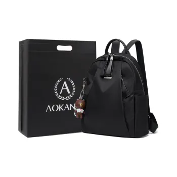 AOKANG Fabric Backpack Commute Bag Canvas Bag Regular Women's Multicolor