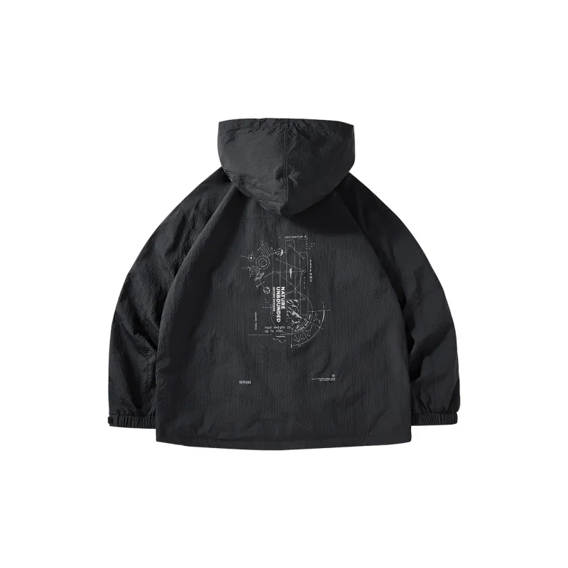 SET FUNS Outdoor Style Jacket Spring And Fall Season Unisex-4